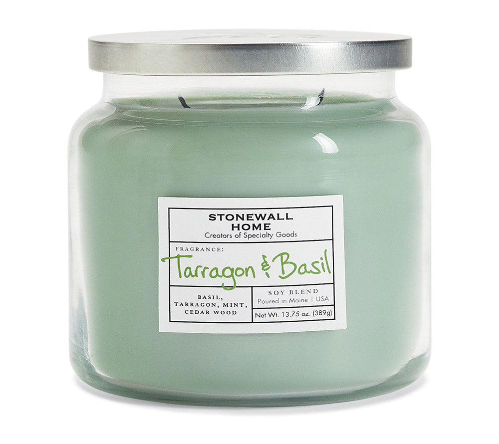 Tarragon & Basil Duftkerze von Stonewall Kitchen