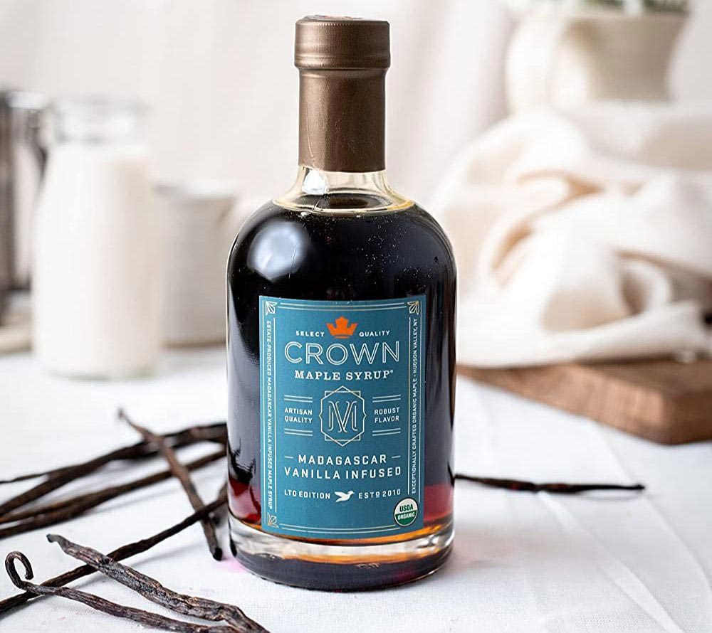 Crown Maple Vanilla Infused Ahornsirup online bestellen – Für Pancakes, Desserts & Obst