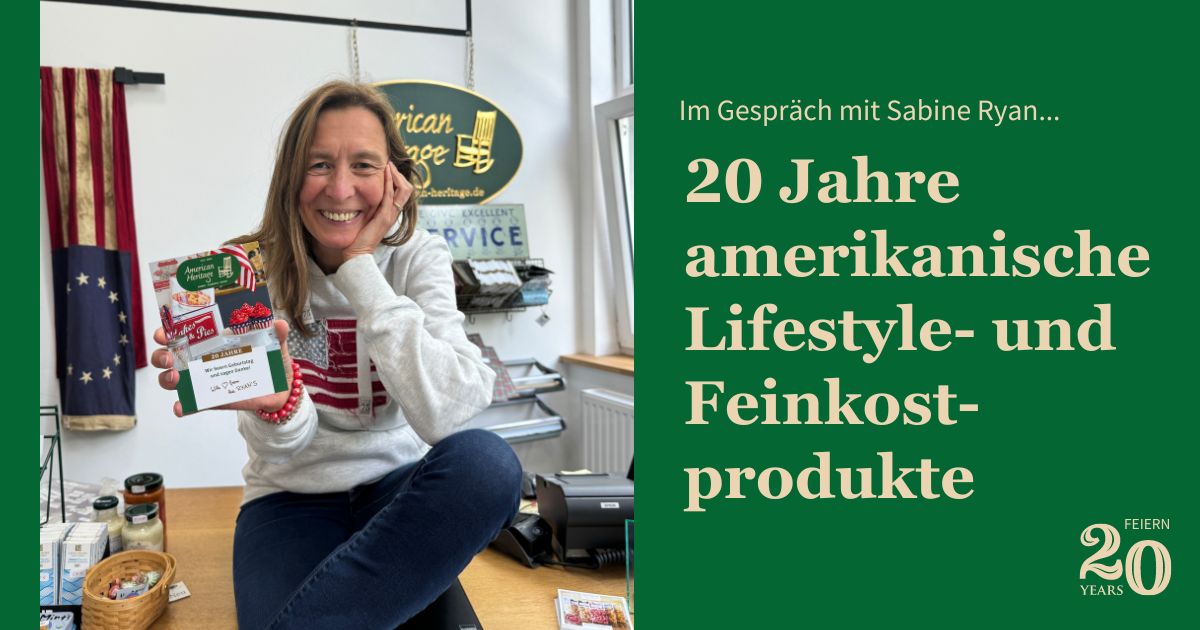 20 Jahre amerikanische Lifestyle- und Feinkostprodukte