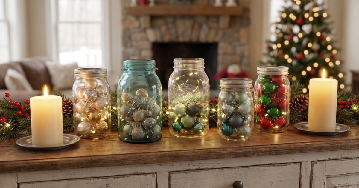 Weihnachten mit Ball Jars: 8 Geschenk- und Dekoideen im Glas