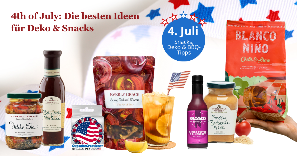 So gelingt Ihre 4th of July-Feier – mit den besten Tipps für Snacks und Deko