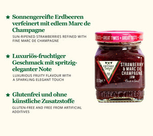 Erdbeeren und edlem Marc de Champagne  ✓ Luxuriös-fruchtiger Geschmack ✓ Ohne künstliche Zusatzstoffe ✓ Glutenfrei & geeignet für Vegetarier/Veganer ✓ Jetzt kaufen! 