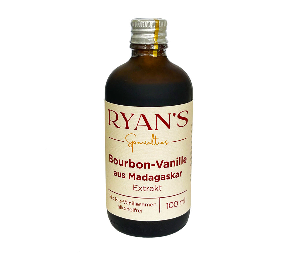 Ryan's Bourbon-Vanille Extrakt mit Vanille aus Madagaskar