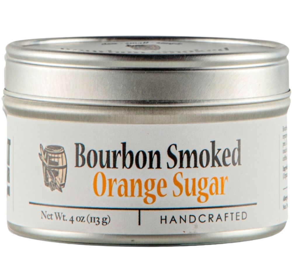 Bourbon Smoked Orange Sugar (113 g)