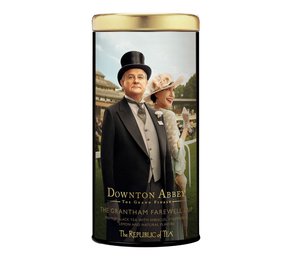 Downton Abbey The Grantham Farewell Cup Black Tea von The Republic of Tea (Metalldose mit 36 Beuteln)