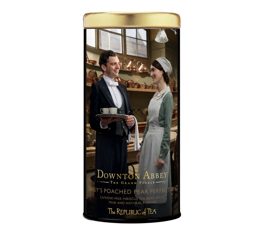 Downton Abbey Daisy's Poached Pear Perfection von The Republic of Tea (Metalldose mit 36 Beuteln)