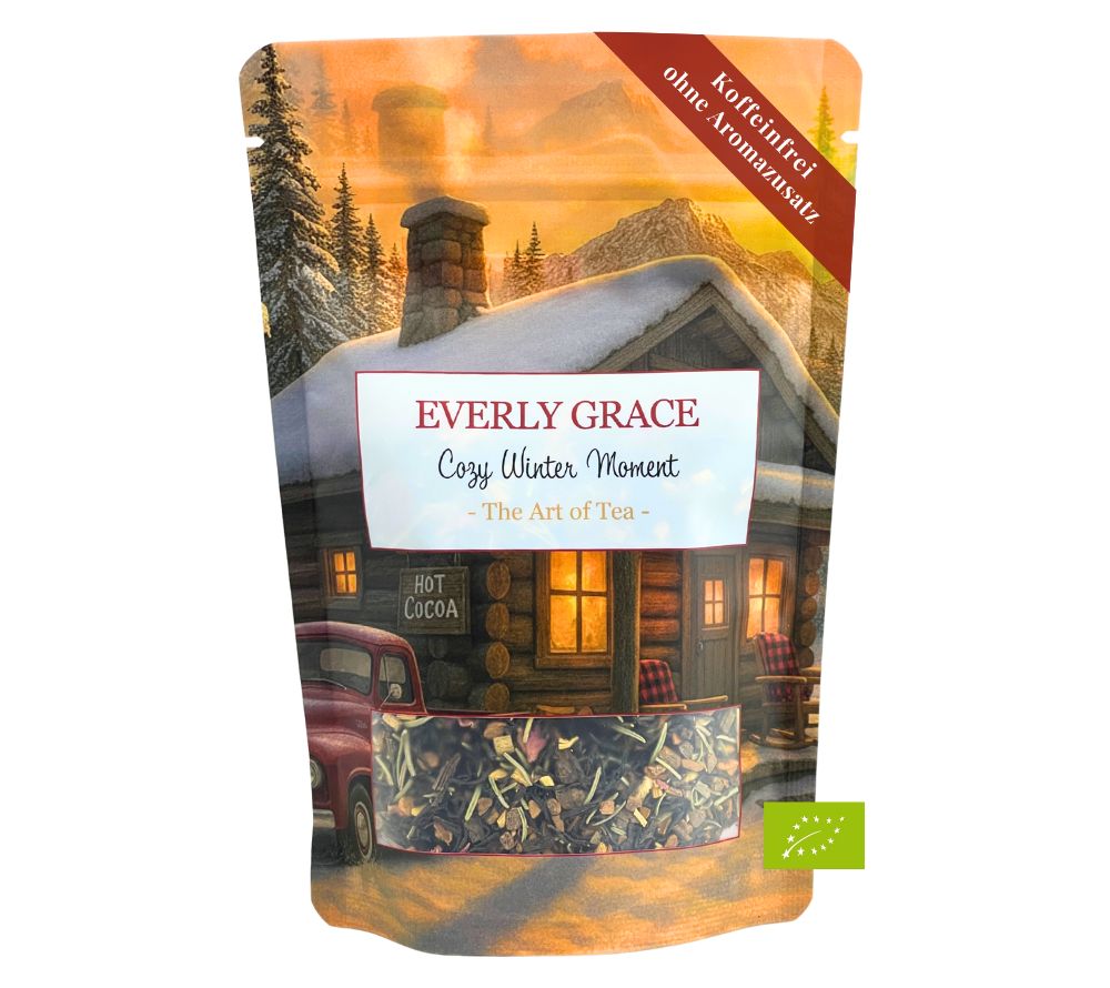 Cozy Winter Moment Tea von Everly Grace (80 g-Beutel Bio-Tee)