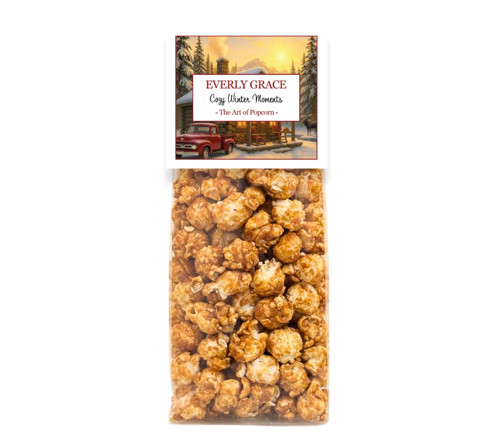 Cozy Winter Moments Popcorn by Everly Grace (100g bag)