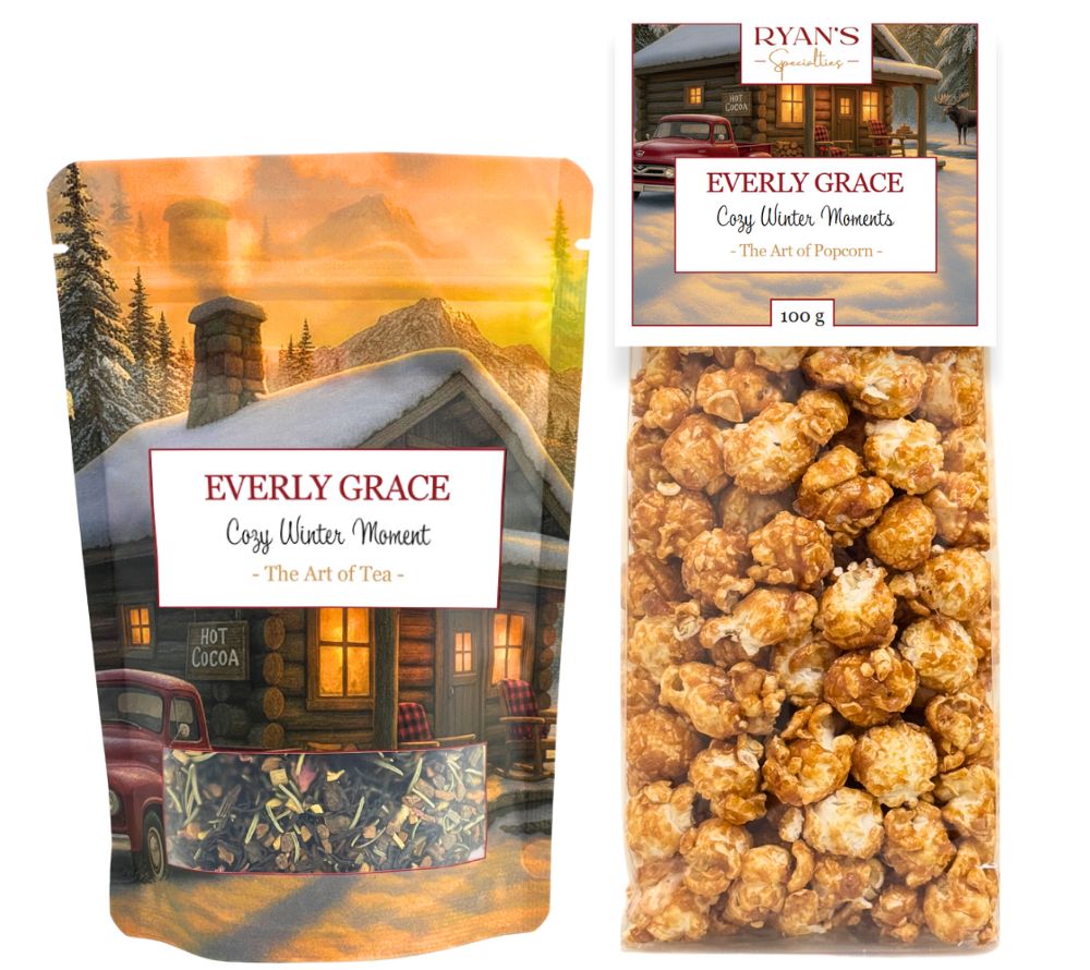 Cozy Winter Set von Everly Grace (1x Tee und 1x Popcorn)