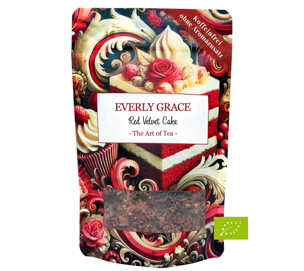 Red Velvet Tea - Everly Grace Tea (80 g-Beutel Bio-Tee)