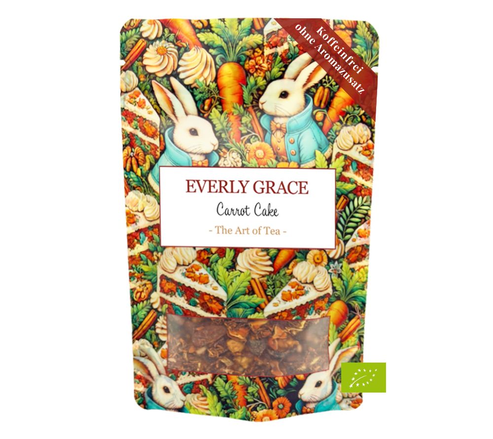 Carrot Cake Tea - Everly Grace Tea (80 g-Beutel Bio-Tee)