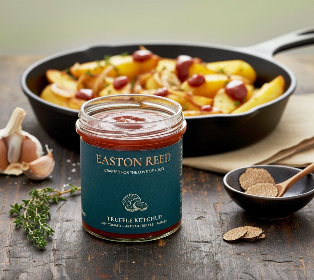 Truffle Ketchup von Easton Reed (280 ml-Glas)