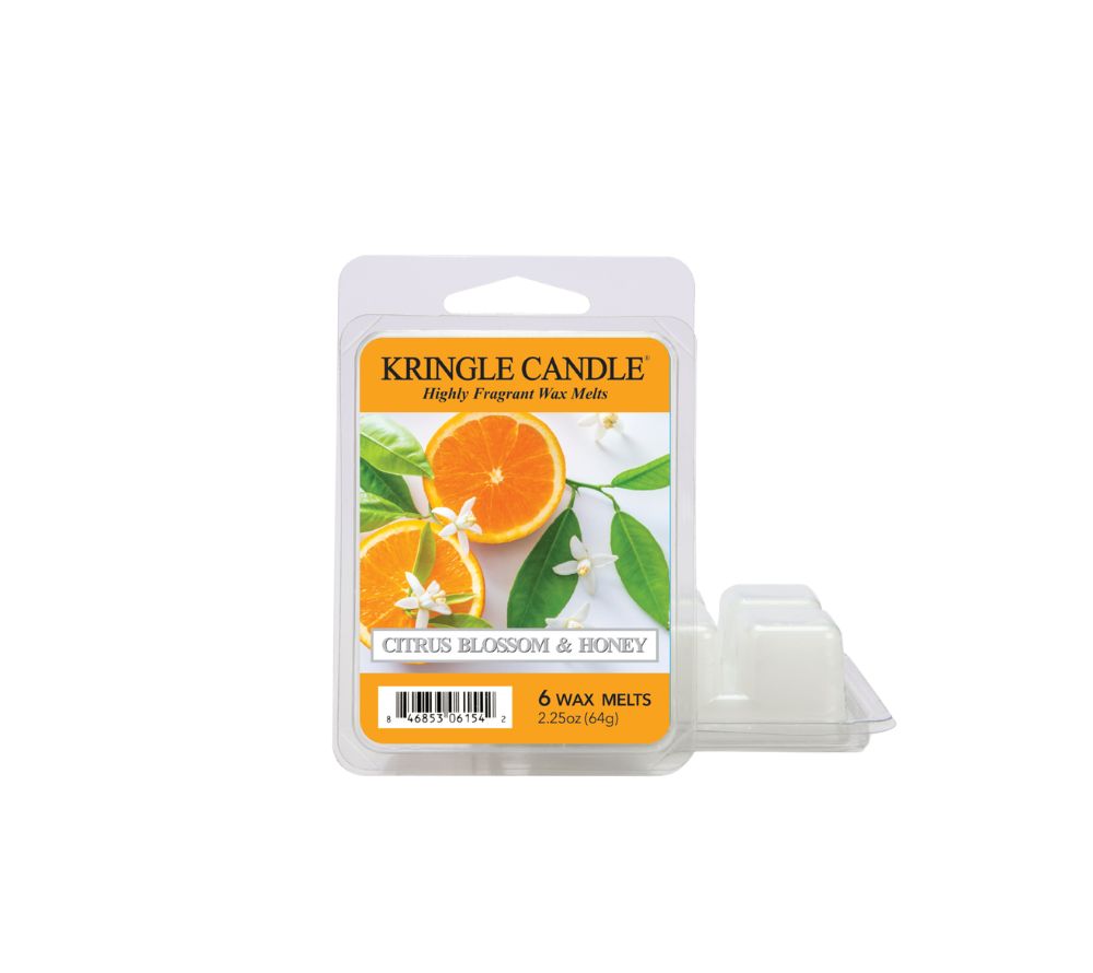 Kringle Candle Wax Melt Citrus Bloom & Honey – frischer Mandarinen- & Blütenduft mit süßer Honignote