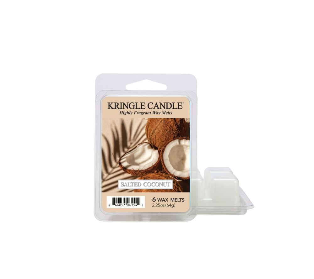 Kringle Candle Wax Melt Salted Coconut – frischer Küstenduft mit Kokos, Meersalz & Vanille