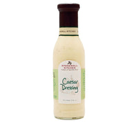 Cremiges Caesar Dressing von Stonewall Kitchen mit Parmesan, Knoblauch und Dijon-Senf – perfekt für Salate, Pasta, Wraps und kreative Gerichte.