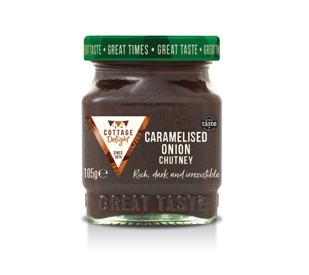 Caramelised Onion Chutney ✓ Langsam karamellisierte Zwiebeln ✓ Eichenfass gereifter Balsamico ✓ perfekt zu Käse, Fleisch oder Brot ✓ Jetzt bestellen und genießen!