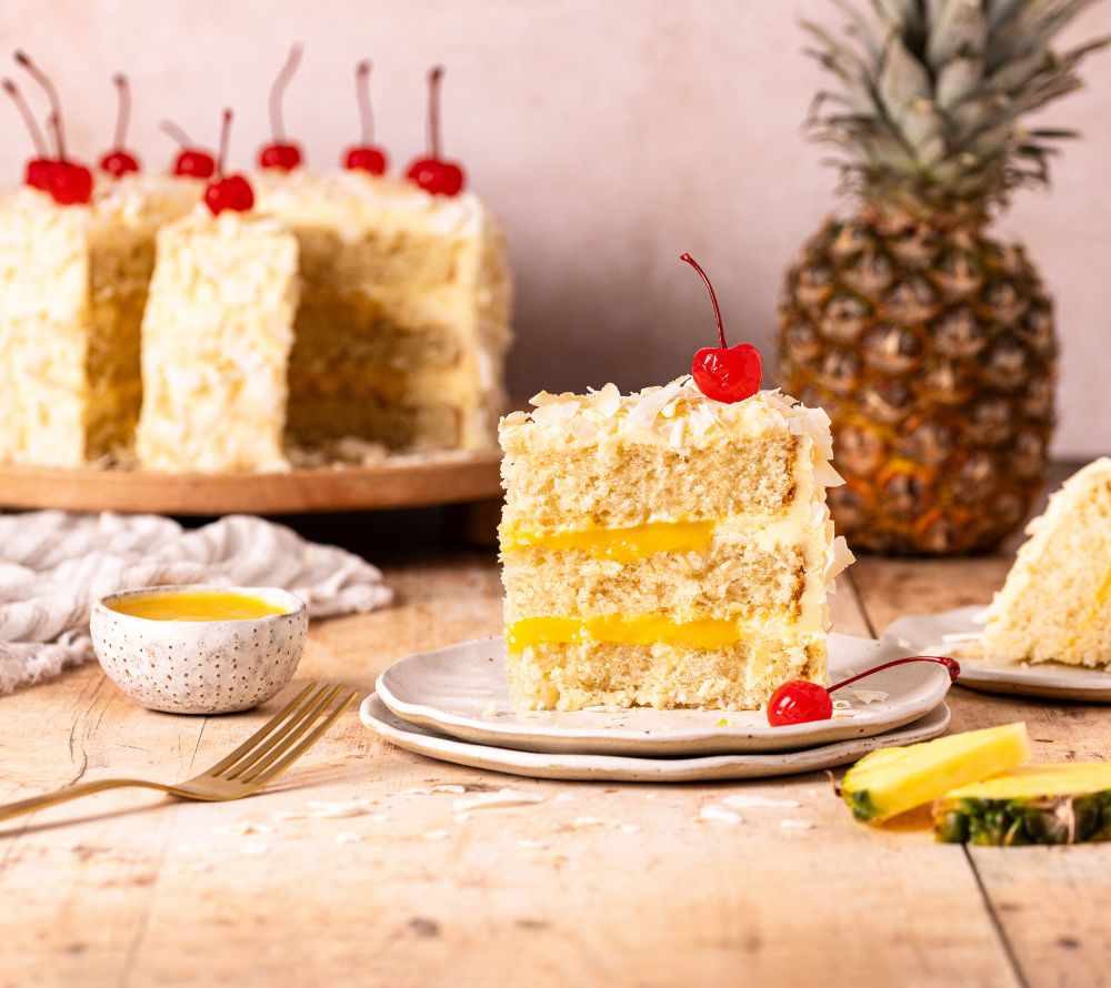 Piña Colada Curd: cremig, exotisch & fruchtig mit Ananas & Kokos. Perfekt für Frühstück, Desserts & tropische Genussmomente.