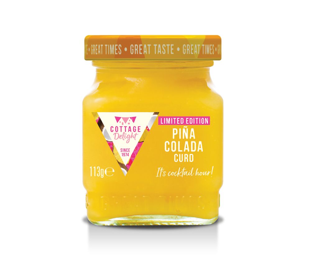 Piña Colada Curd: cremig, exotisch & fruchtig mit Ananas & Kokos. Perfekt für Frühstück, Desserts & tropische Genussmomente.