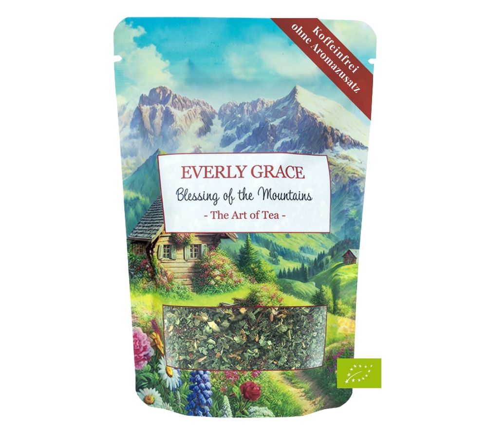Everly Grace Tea - Blessing of the Mountains (80 g-Beutel Bio-Kräutertee)