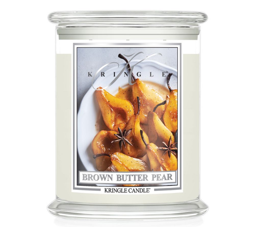Brown Butter Pear Duftkerze von Kringle Candle