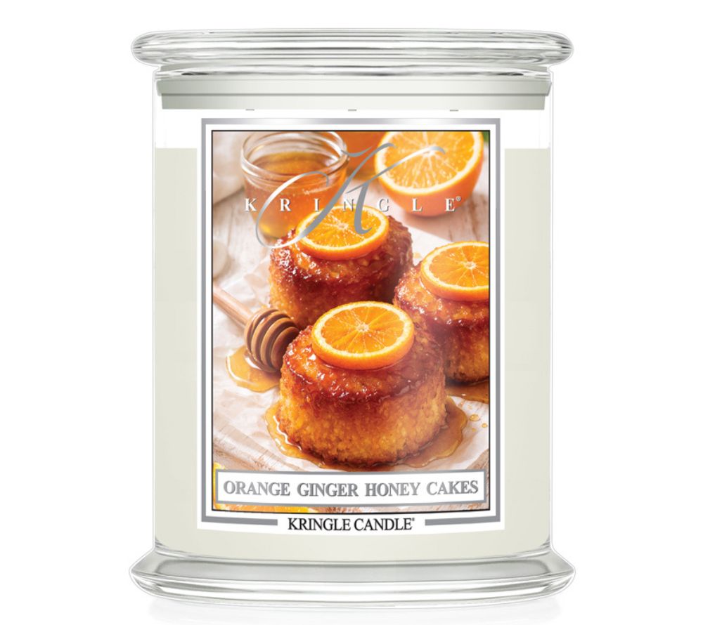 Orange Ginger Honey Cakes Duftkerze von Kringle Candle
