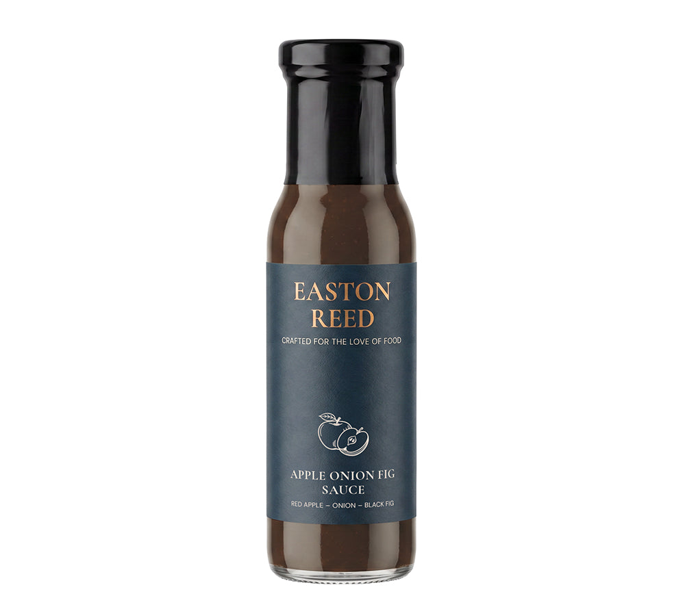 Apple Onion Fig Sauce von Easton Reed (260 ml-Glasflasche)