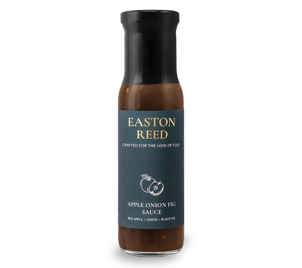 Apple Onion Fig Sauce von Easton Reed (260 ml-Glasflasche)