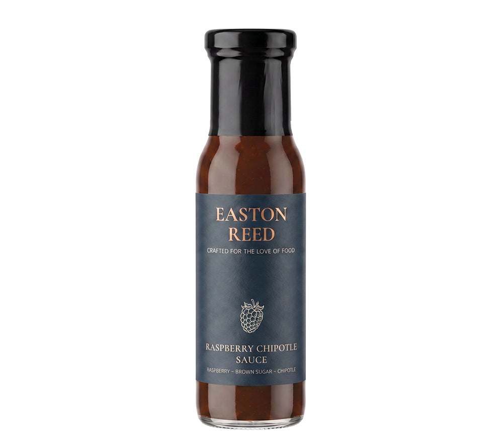Raspberry Chipotle Sauce von Easton Reed (260 ml-Glasflasche)