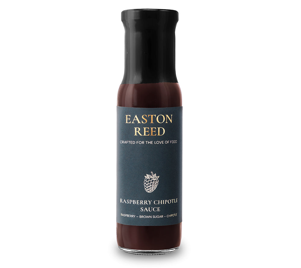 Raspberry Chipotle Sauce von Easton Reed (260 ml-Glasflasche)