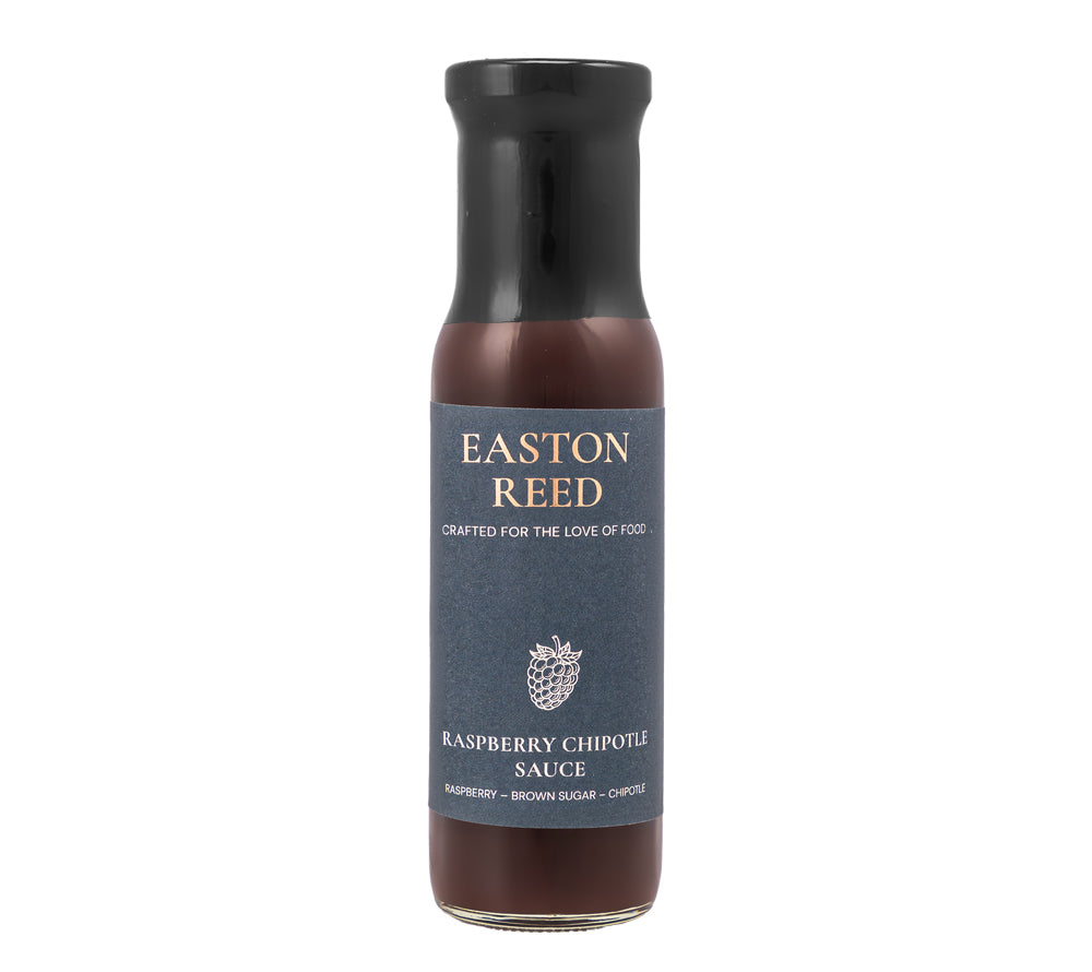 Raspberry Chipotle Sauce von Easton Reed (260 ml-Glasflasche)
