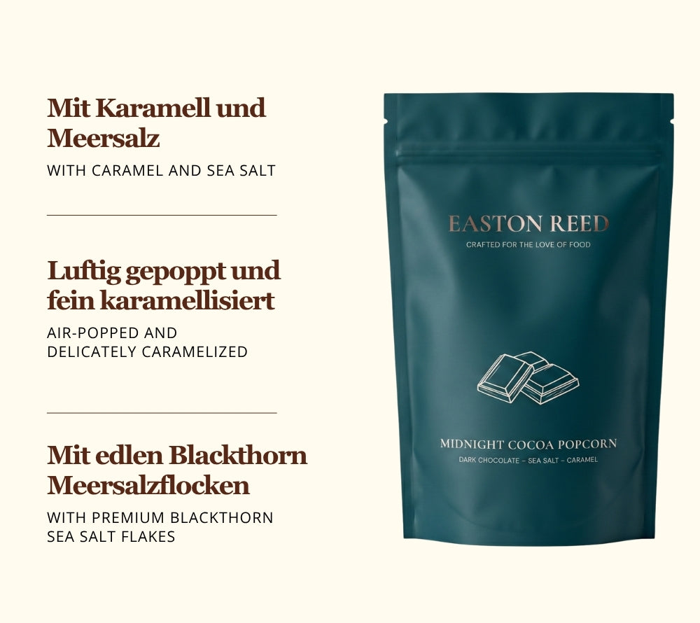 Was Sie zu unserem Gourmet Popcorn von Easton Reed wissen sollten
