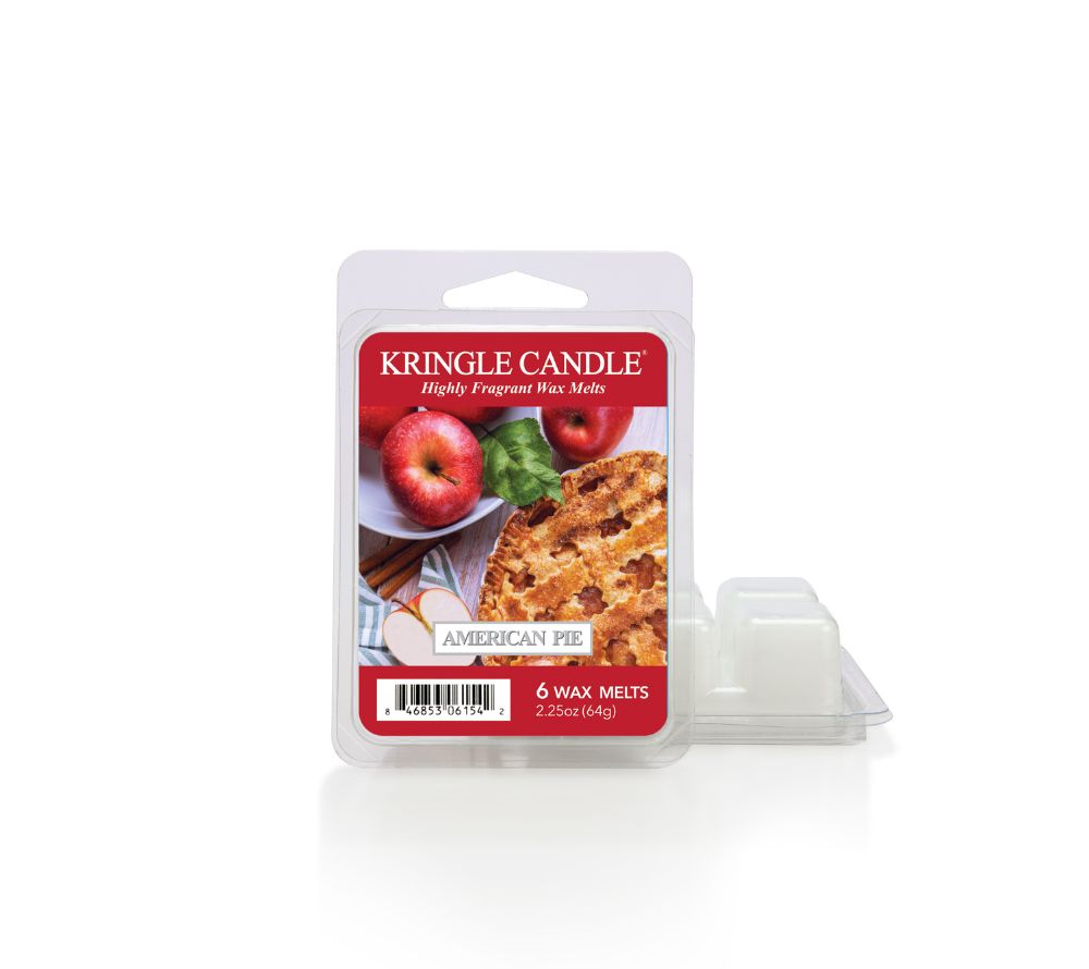 American Pie Duftkerze von Kringle Candle. Ideal für gemütliche Wohnräume & entspannte Abende. Hochwertiges Wachs für langanhaltenden Duft. Jetzt kaufen.