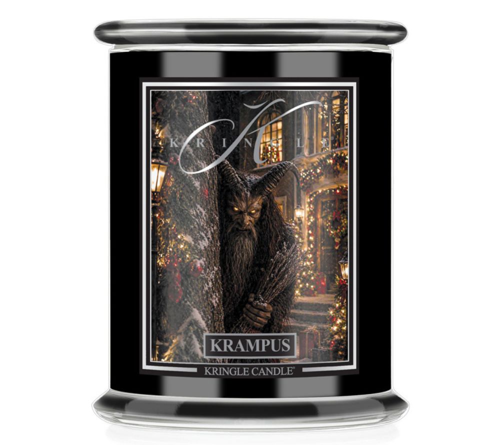 Krampus Limited Edition Halloween von Kringle Candle - Large 3-Docht