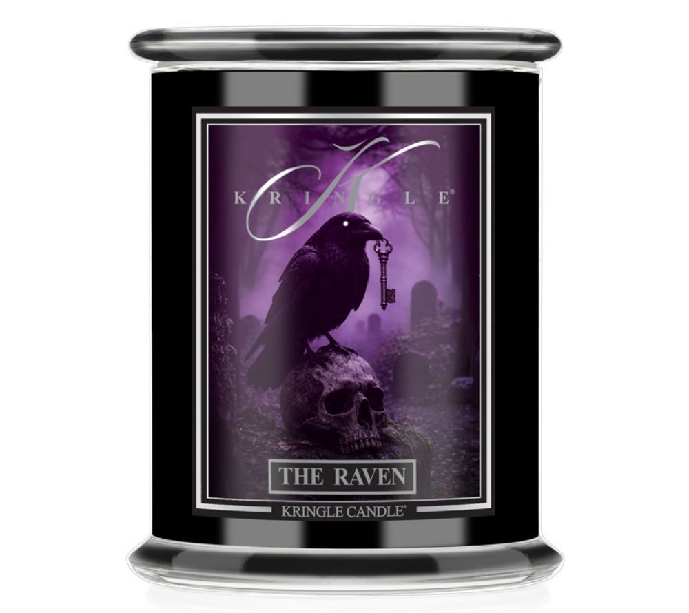 The Raven Limited Edition Halloween von Kringle Candle - Large 3-Docht