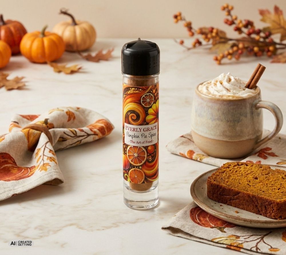 Bio-Pumpkin Pie Spice Gewürz von Everly Grace für Kürbisbrot