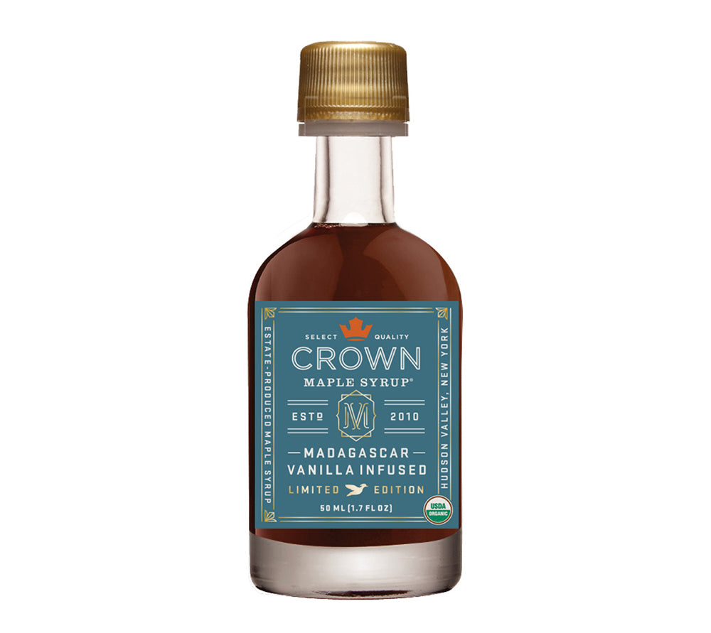 Crown Maple: Vanilla Infused Ahornsirup ✚ Pancakesirup ✚ In verschiedenen Größen ✚ Große Auswahl ✚ Made in UK ✚ Weltweiter Versand