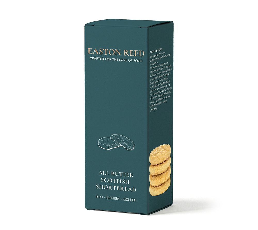 Buttriges Scottish Shortbread von Easton Reed: ideale Begleitung zu Kaffee oder als Geschenk.