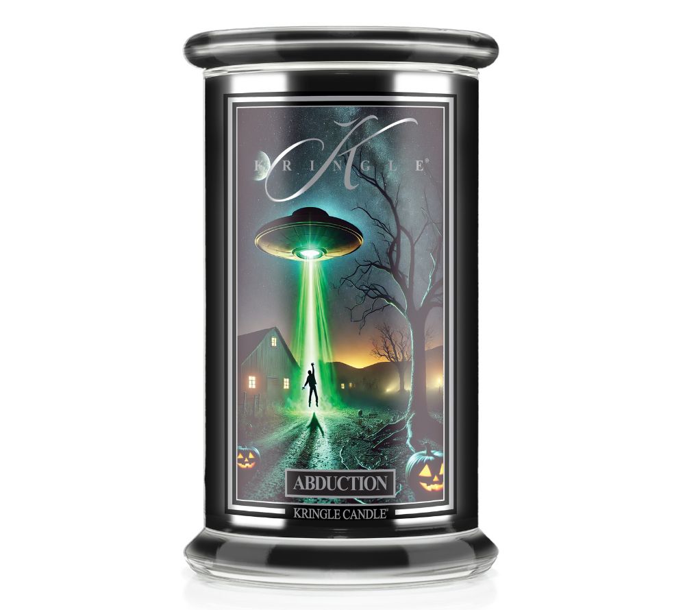 Abduction Duftkerze von Kringle Candle☆ Kopfnote: Zitrusfrüchte, grüne Akkorde☆ Herznote: Kräuter, Hölzer☆ Basisnote: Moos, würziger Amber ☆ Jetzt bestellen!