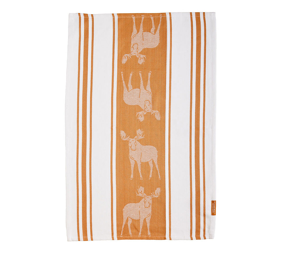 Geschirrtuch Moose Jacquard Stripe von Stonewall Kitchen (100 % Baumwolle)