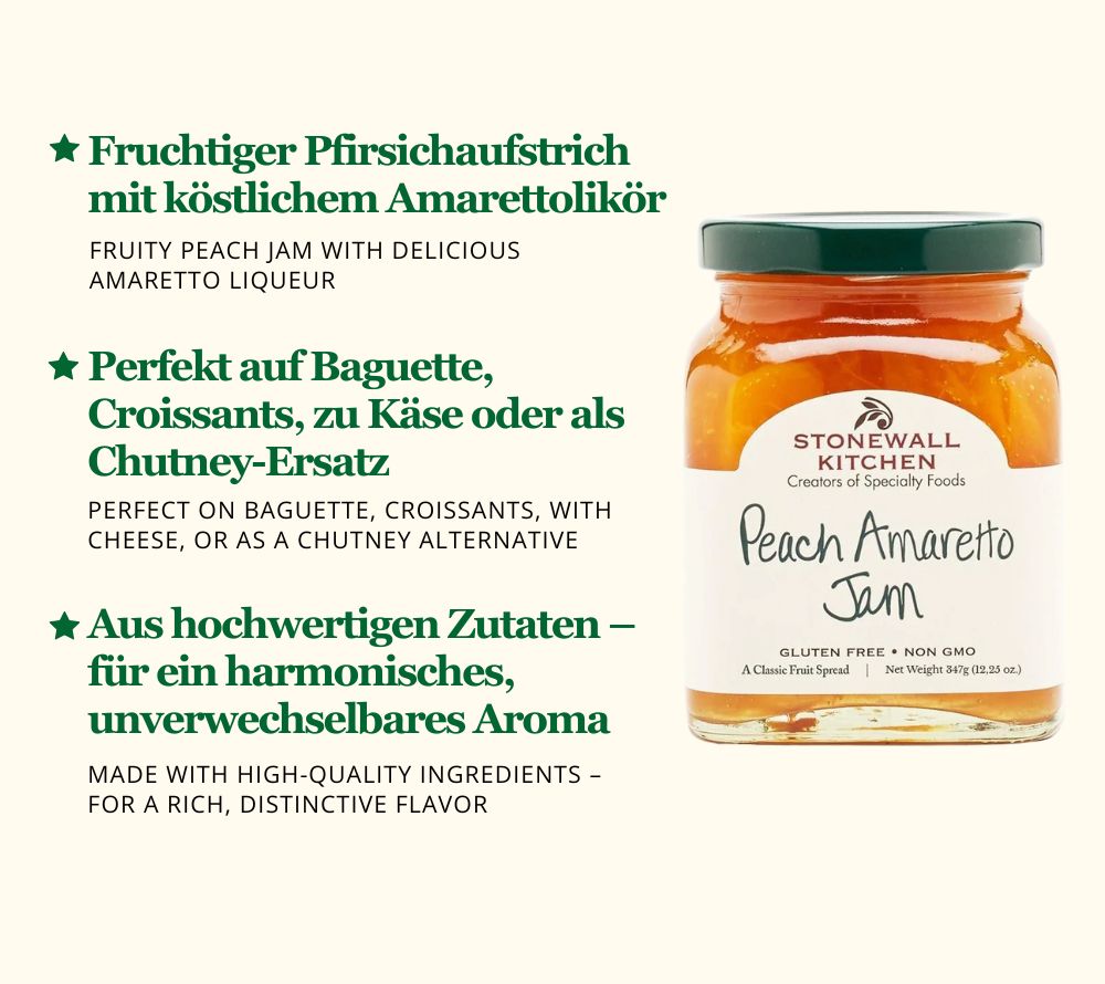 
                  
                    Peach Amaretto Jam
                  
                