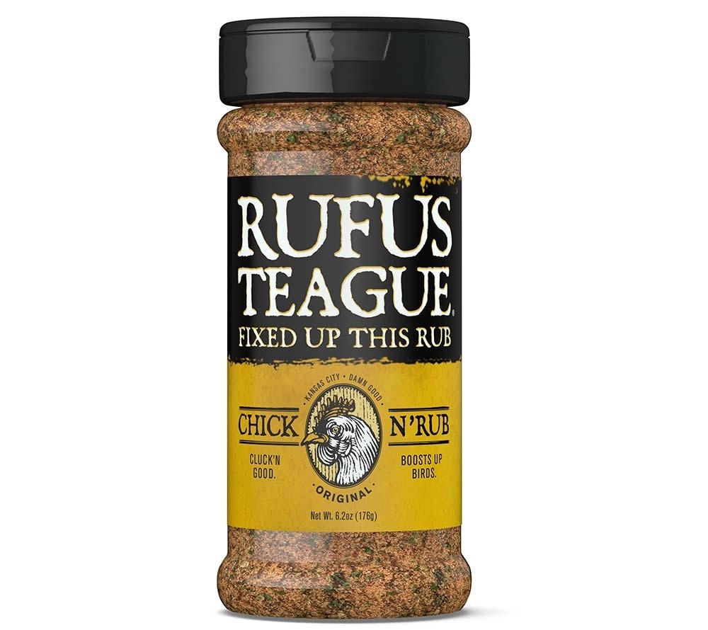 Für Geflügel vom Grill, Smoker oder Backofen. Empfohlen von BBQ-Experten: Chick N' Rub Gewürz von Rufus Teague 