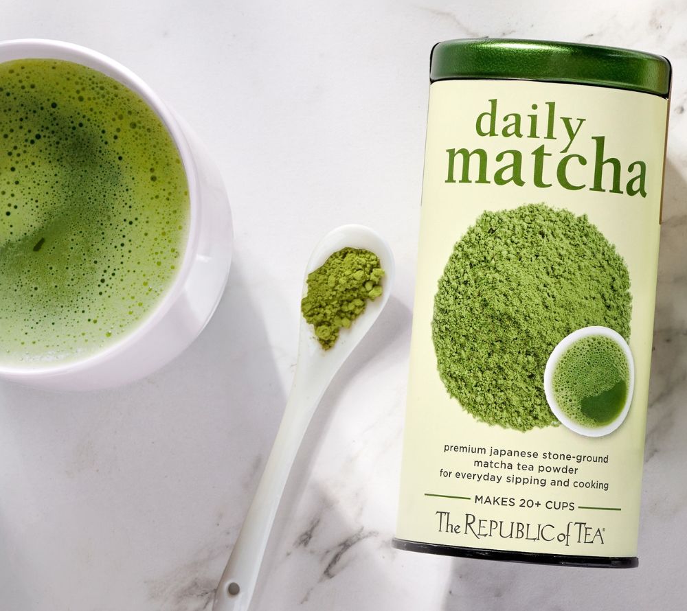 Daily Matcha Powder Tea kaufen ☆ 100% Premium Japanischer Matcha ☆ Energie & Genuss für den Alltag ☆ Vielseitig für Tee, Smoothies & mehr ☆ Jetzt probieren!