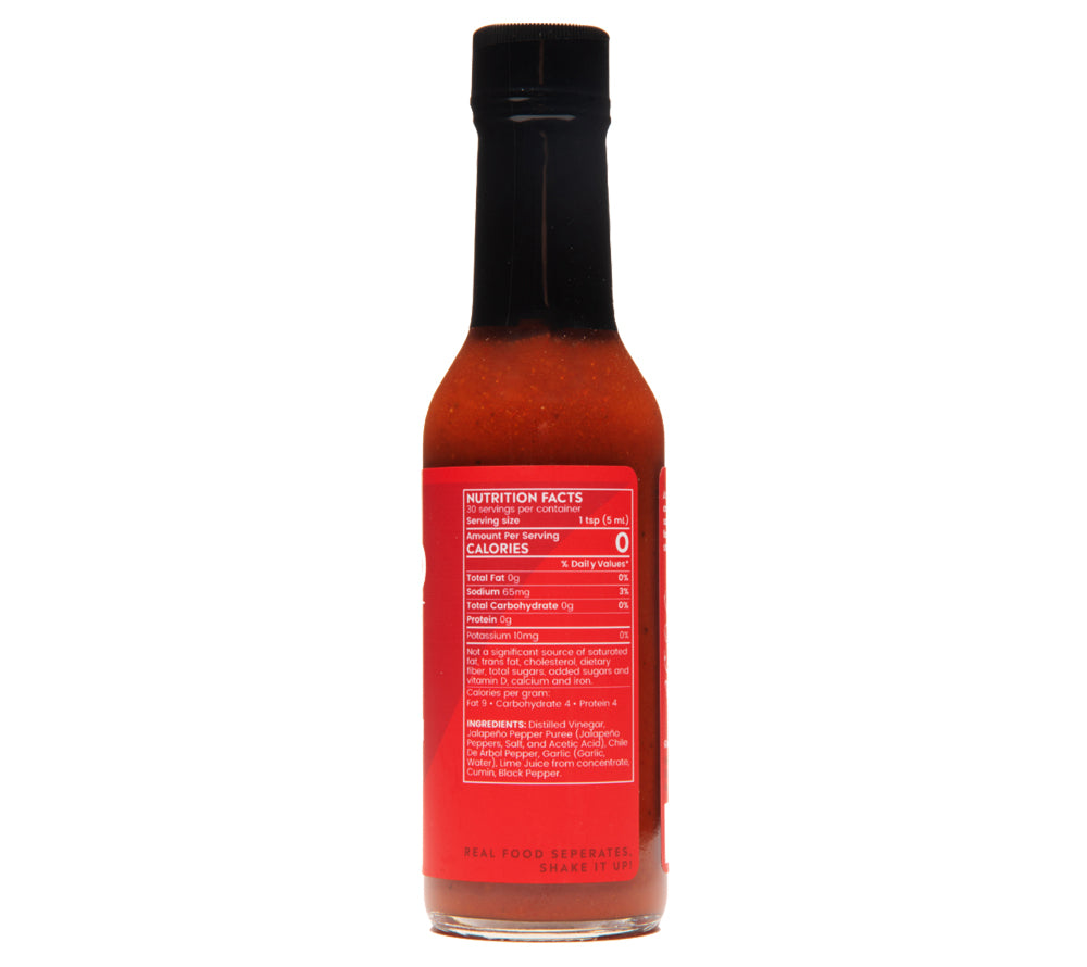 Arbol Chili & Garlic Hot Sauce ☆ Mit aromatischem Knoblauch und Chilis ☆ Scharfe Sauce von Bravado Spice Co.