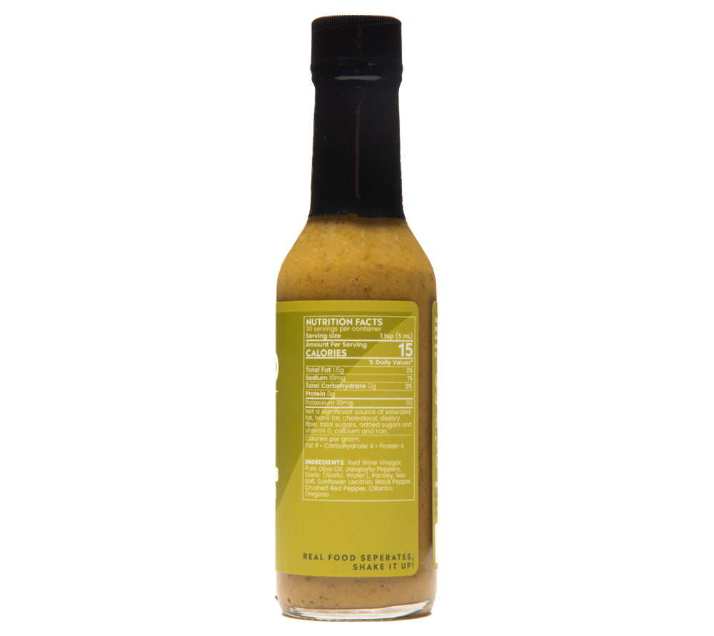 Creamy Herb & Jalapeño Hot Sauce ☆ Mit Koriander, Oregano & milden Jalapeños ☆ Milde Sauce von Bravado Spice Co.