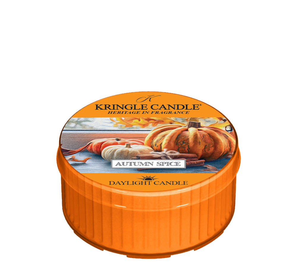 Daylight Autumn Spice Autumn Spice ♥ Würziger Herbstduft von Kringle Candle ♥ Mit Zimt, Nelken, Muskat & Vanille ♥ Jetzt reinschnuppern