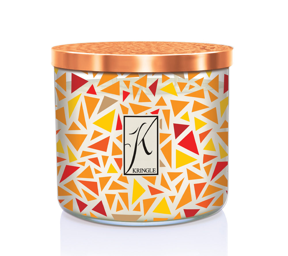 Autumn Spice Soy Blend Tumbler (14.5 oz-Glas, 3-Docht) Autumn Spice ♥ Würziger Herbstduft von Kringle Candle ♥ Mit Zimt, Nelken, Muskat & Vanille ♥ Jetzt reinschnuppern