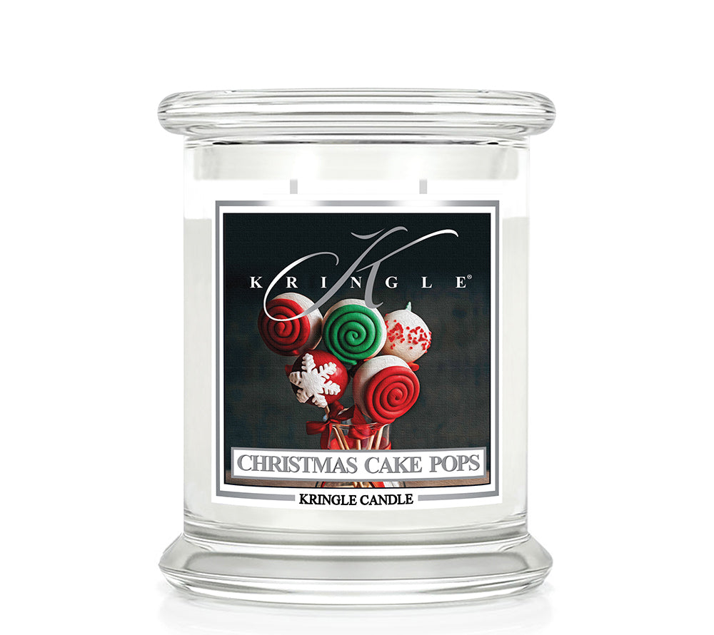 Classic Candle Christmas Cake Pops (14.5 oz-Glas, 2-Docht) Christmas Cake Pops ♥ Verführerischer Winterduft von Kringle Candle ♥ Mit Butter, Vanille und einem Hauch Zitrus ♥ Jetzt reinschnuppern