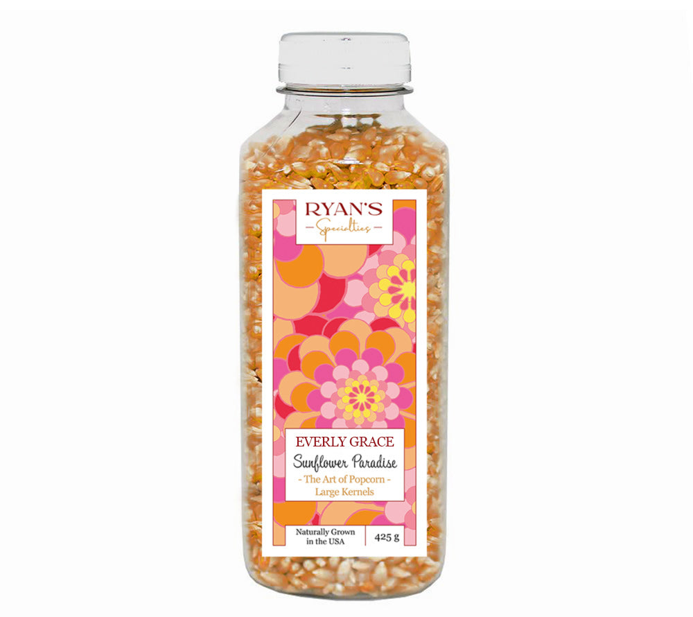 Everly Grace Organic Gourmet-Popcorn - Sunflower Paradise (425 g Flasche)