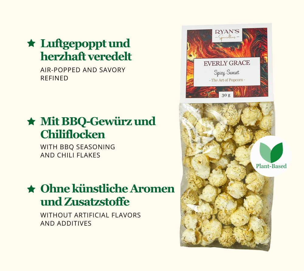 Everly Grace Popcorn Bag - Spicy Sunset 30 g