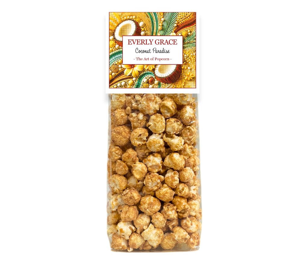 Coconut Paradise Popcorn from Everly Grace